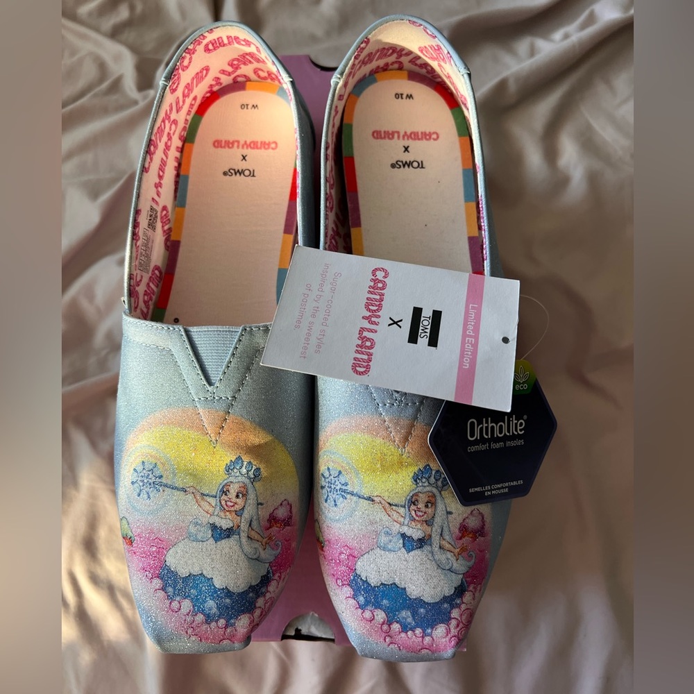 Tom’s Limited edition candy land alpargata shoes